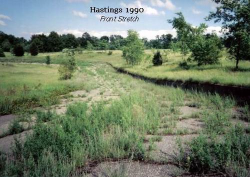 Hastings Motor Speedway - Hastings 1990 Front Stretch From Jerry (newer photo)
